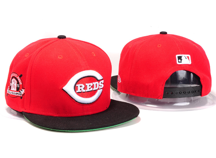 MLB Cincinnati Reds NE Snapback Hat #19